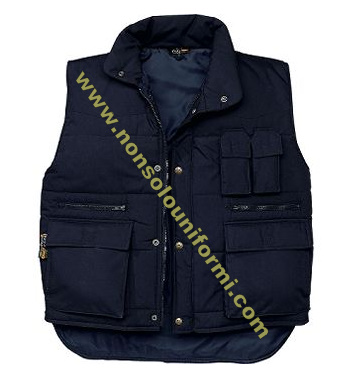 Gilet Trapuntato Senza Maniche